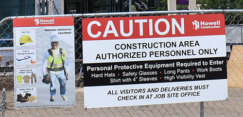 Construction Job Site Signs